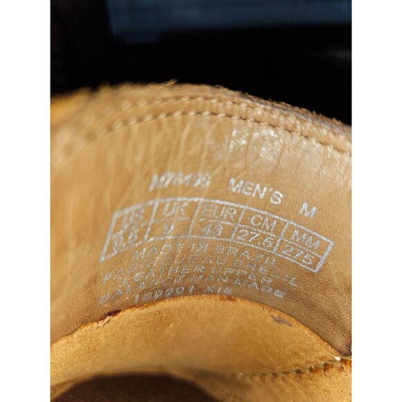 Rockport Cruise Venetian Leather  Slip On Loafers Men Size 9.5 Made in Brazil - Picture 10 of 11